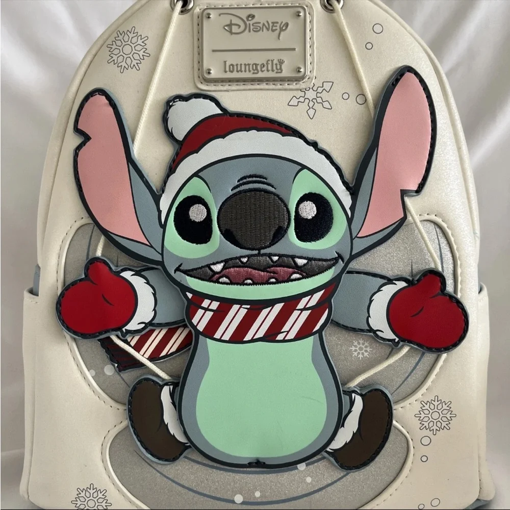 Disney Loungefly Stitch Backpack and Wallet Set - Picture 2 of 8